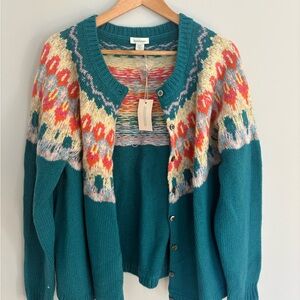 Sundance Multicolor Knit Cardigan